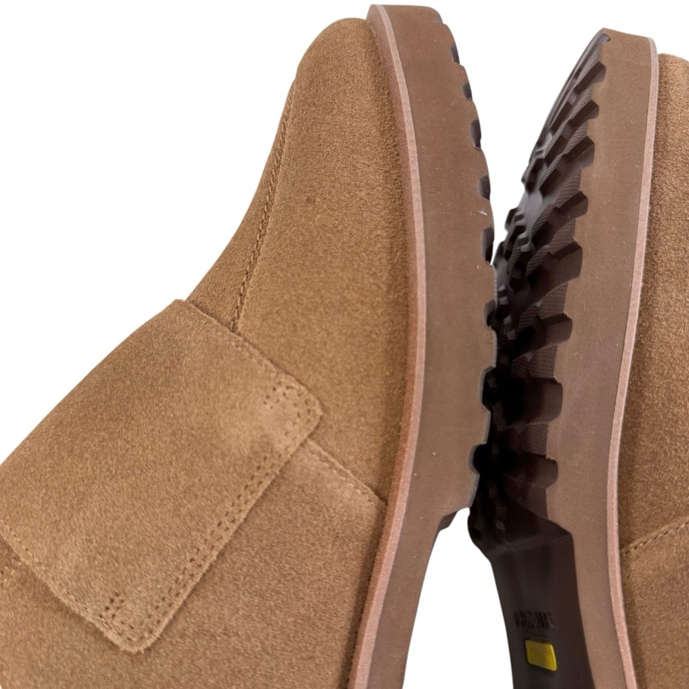 NWOB Cole Haan Greenwich Monk Strap Golden Toffee Suede Loafers Size 9.5B - Picture 14 of 16